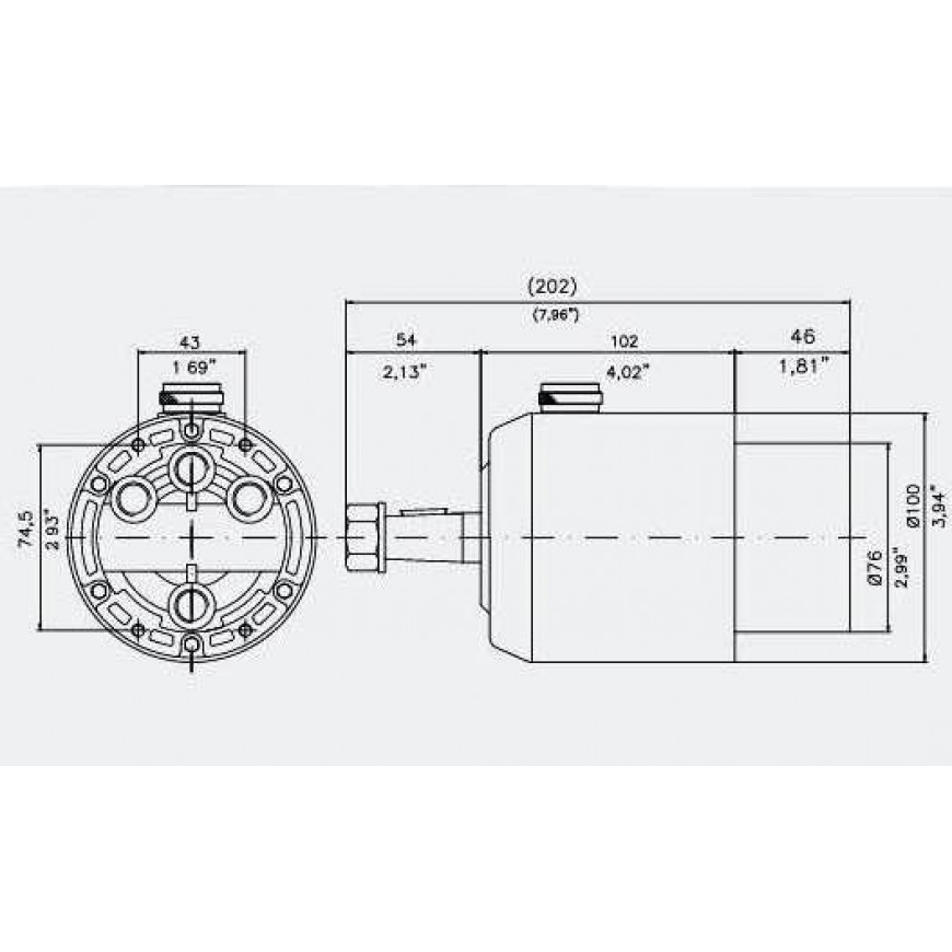 ΑΝΤΛΙΑ ΥΔΡΑΥΛΙΚΟΥ ΤΙΜΟΝΙΟΥ 150HP