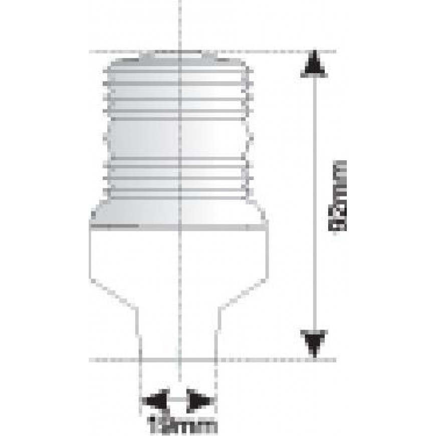 ΦΑΝΟΣ ΠΕΡΙΒΛΕΠΤΟΣ ΛΕΥΚΟΣ 12V/10W 360°