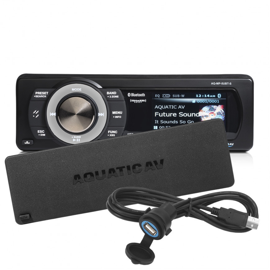 ΑΔΙΑΒΡΟΧΟ MARINE STEREO -BLUETOOTH, USB, SIRIUSXM