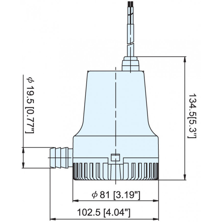 ANΤΛΙΑ ΣΕΝΤΙΝΑΣ 400GPH